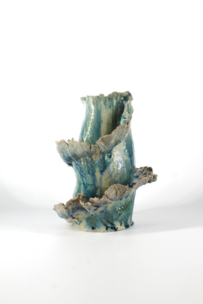 Reef, 2023, ceramics, glaze, H 36 x W 30cm