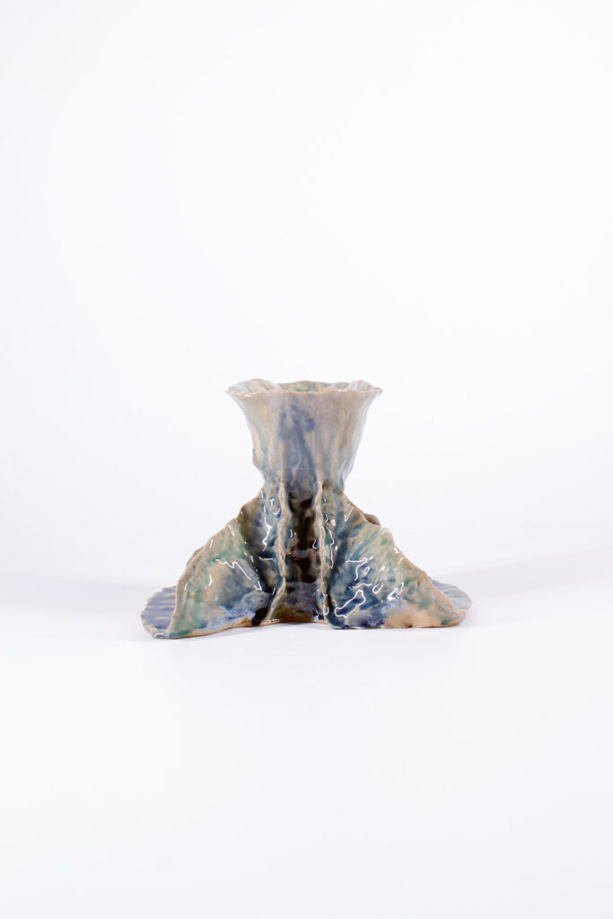 Sculpture 078, 2023, ceramics, glaze, H 16 x W 24cm