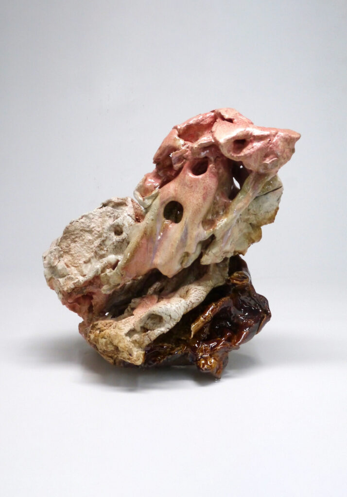 Naples, Ceramic, Glaze, 2025, H 50  x W 45cm x 30cm