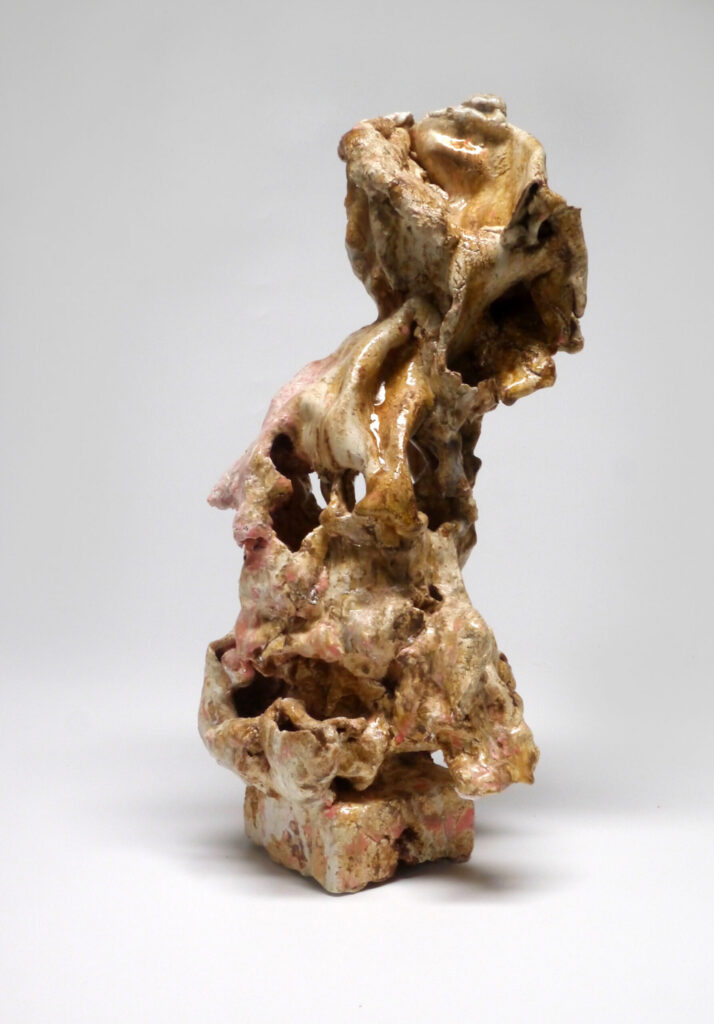 Taozi, Ceramic, Glaze, 2025, H 55  x W 25cm x 22cm